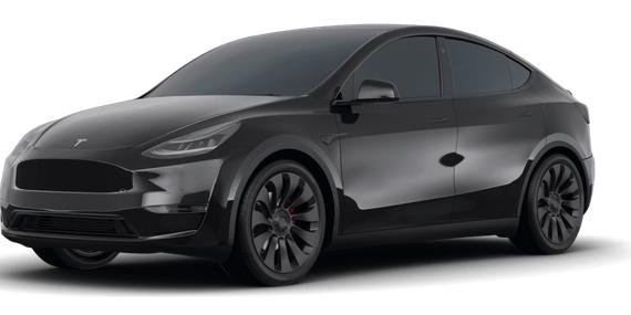 TESLA MODEL Y 2021 5YJYGDEF1MF173407 image